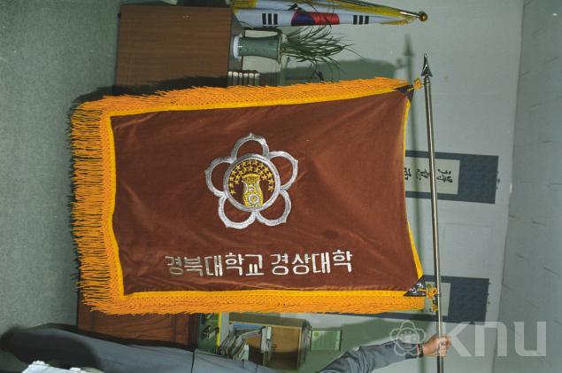 홍보용 치과대학 상징기(1998) 의 사진