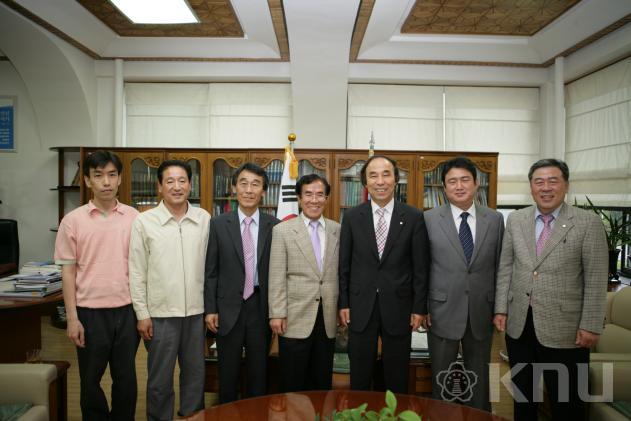 이현세 여정남공원건립추진 위원회 상임대표 예방 의 사진