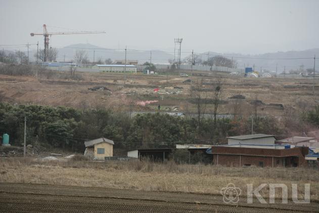 대구테크노폴리스 부지 시찰 의 사진