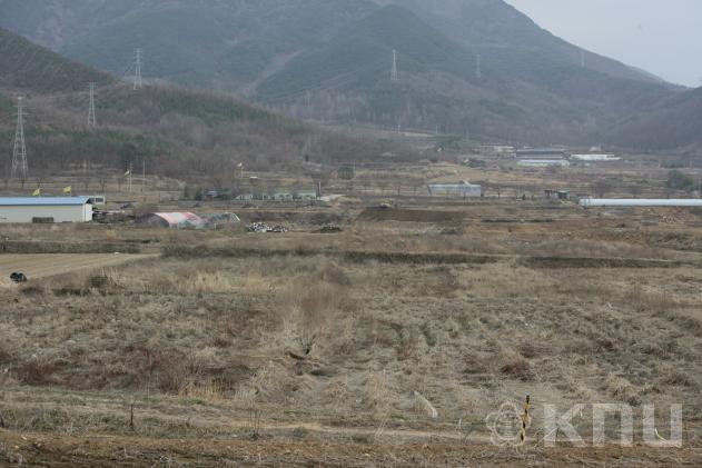 대구테크노폴리스 부지 시찰 의 사진