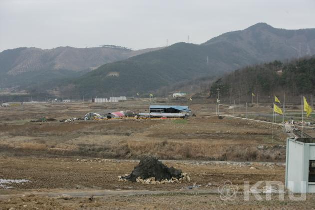 대구테크노폴리스 부지 시찰 의 사진