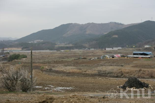 대구테크노폴리스 부지 시찰 의 사진