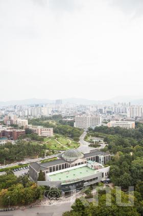 경북대학교 항공 전경 의 사진