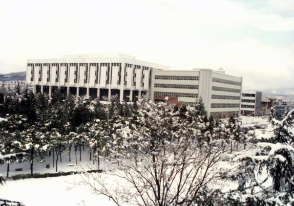 도서관 전경 - 겨울 3 의 사진