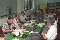 교수협의회 회장단 회의(1997) 의 사진
