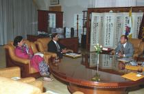 파키스탄 대사 내교 의 사진