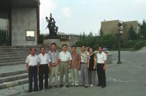 시청각 교육관 기념촬영(1996) 의 사진