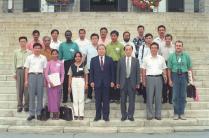 국제농업훈련원생 총장 방문(1994) 2 의 사진