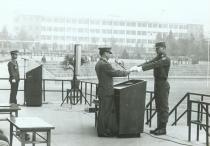 1981년도 무관후보생 입단식 의 사진