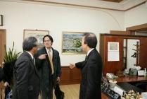 일본 리츠메이칸대학교 코리안연구센터 일행 방문 의 사진