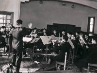 의과대학 학생음악회 단체 연주(1964) 의 사진