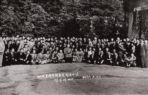 전국학생운영위원회 대표 방문기념(1957)