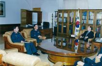 학생중앙군사학교장 총장실 내방 6 의 사진