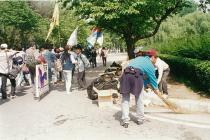 대학원동 앞 민주화 운동(1995) 28