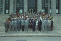 의대동창회 총장 내방(1992) 1 의 사진