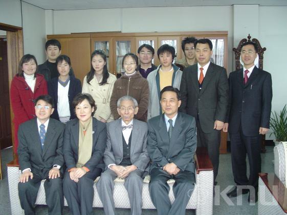 초당장학금 장학증서 수여식 의 사진