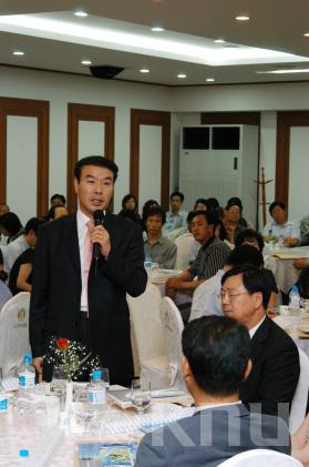 상주지역 고등학교 입시설명회 의 사진