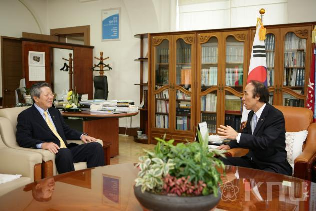 신상철 대구시교육감 예방 의 사진