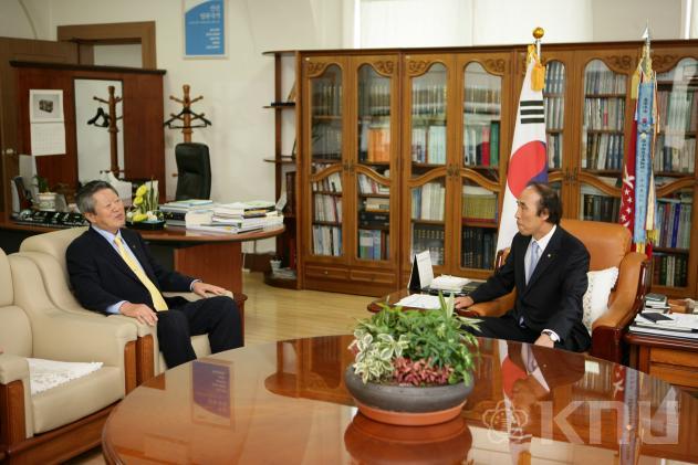 신상철 대구시교육감 예방 의 사진