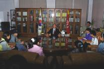 경동초등학생 방문