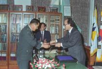 3사관 학교장 감사패