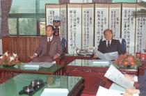 권이혁 문교부장관 내교