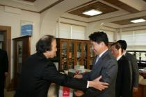 이주호 전 교육과학문화수석 내방